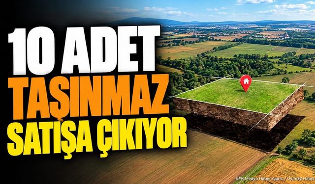 Belediyeye Ait 10  Adet Taşınmaz Satışa Çıkarılıyor