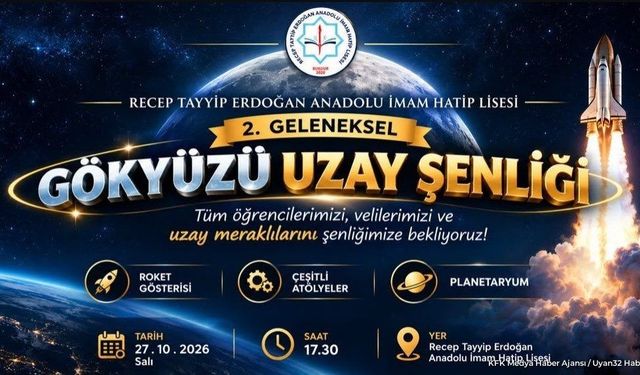 Burdur'da 2. Geleneksel Gökyüzü Uzay Şenliği Hazırlıkları Devam Ediyor