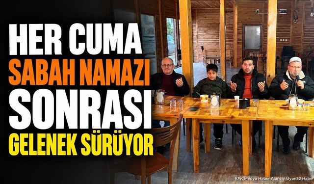 Eğirdir'de Cuma Geleneği Sürüyor: Namaz Sonrası Çorba İkramı