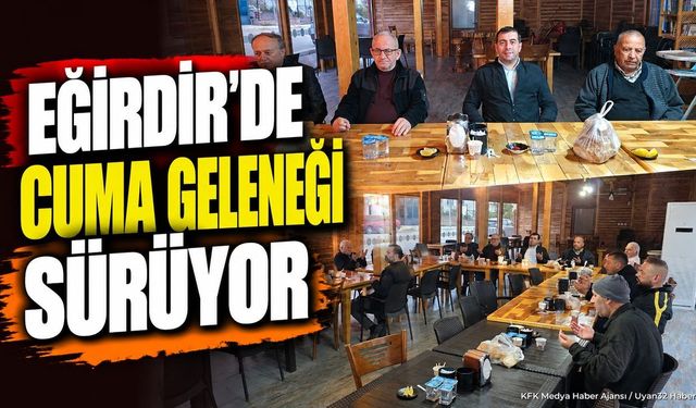 Eğirdir'de Her Cuma Çorba İkramı