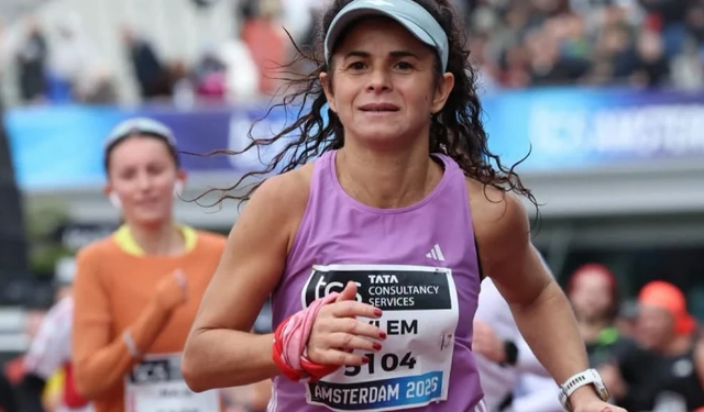 Amsterdam Maratonu’nda kişisel rekorunu kıran Eylem Bezen’in başarı hikâyesi
