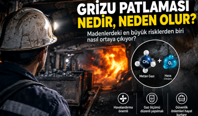 Grizu patlaması nedir, neden olur? Madenlerdeki en büyük risklerden biri nasıl ortaya çıkıyor?