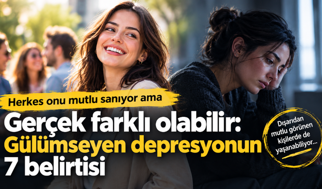Herkes onu mutlu sanıyor ama gerçek farklı olabilir: Gülümseyen depresyonun 7 belirtisi