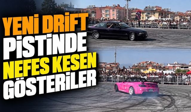 Hobi Fest'te Drift Heyecanı: Yeni Pist Hizmete Açıldı