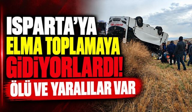 Tarım işçilerini taşıyan midibüs devrildi: Kazadan acı haber geldi!