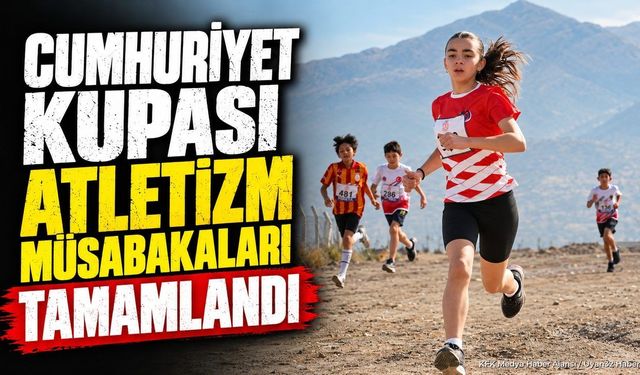 Isparta'da Cumhuriyet Kupası Atletizm Müsabakaları Tamamlandı