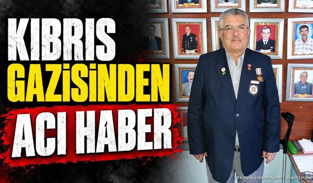 Isparta’da Kıbrıs Gazisinden Acı Haber: Kalbine Yenildi
