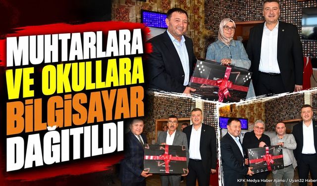 Isparta İl Özel İdaresi Bilgisayar Dağıtımı Yaptı