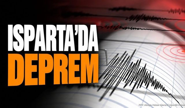Isparta Yalvaç'ta Deprem: Kandilli Son Dakika Verilerini Paylaştı