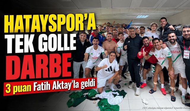 Isparta32spor Evinde Güldü: Hatayspor’u Tek Golle Geçti