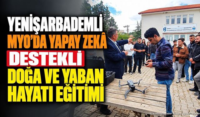 ISUBÜ'de Yapay Zekâ Destekli Yaban Hayatı Eğitimi Verildi