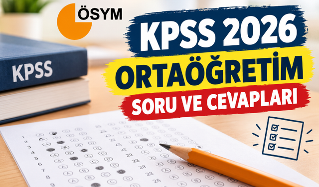 KPSS 2026 Ortaöğretim sorusu: Osmanlı Hükümeti anlamında kullanılan kelime hangisi?