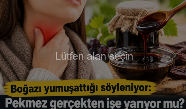 Boğazı yumuşattığı söyleniyor: Pekmez gerçekten işe yarıyor mu?