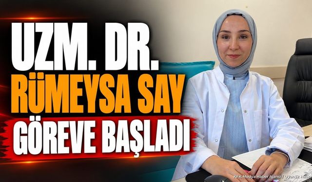 Şarkikaraağaç Devlet Hastanesine Yeni Fizik Tedavi Uzmanı Atandı