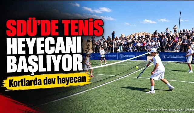 SDÜ'de Cumhuriyet Coşkusu: 29 Ekim Tenis Turnuvası Başlıyor