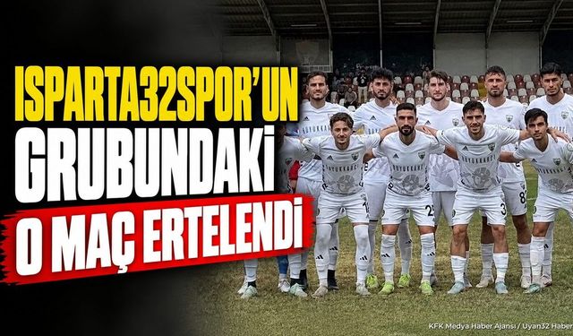 Somaspor - Sebat Spor Maçı Ertelendi