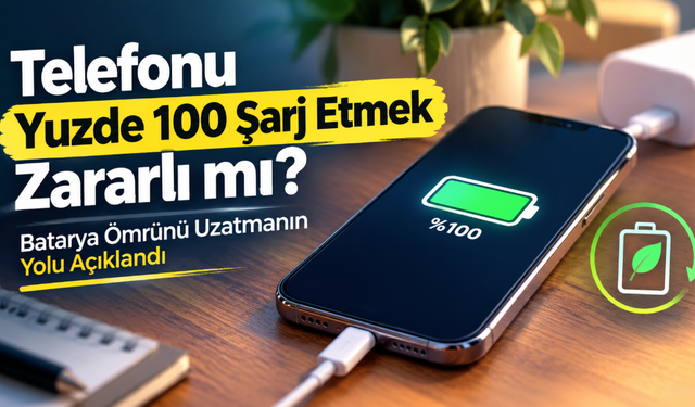 Telefonu Yüzde 100 Şarj Etmek Zararlı mı? Batarya Ömrünü Uzatmanın Yolu Açıklandı