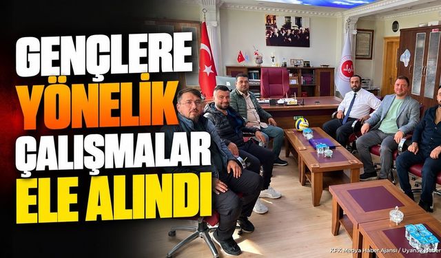 Yalvaç'ta Gençlere Yönelik Çalışmalar Ele Alındı