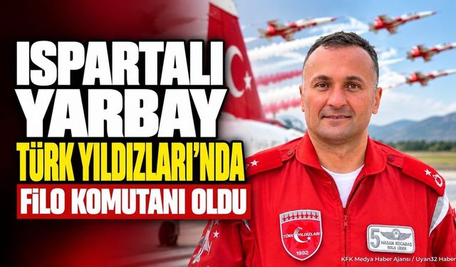 Yarbay Hasan Kocabaş Türk Yıldızları’nda Filo Komutanı Oldu