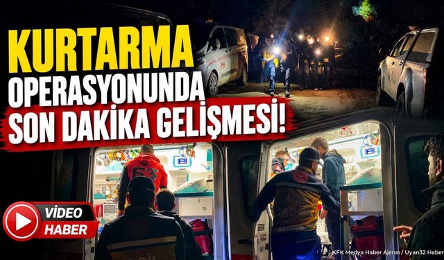 Yazılı Kanyon'daki Kurtarma Operasyonunda Son Dakika Gelişmesi!