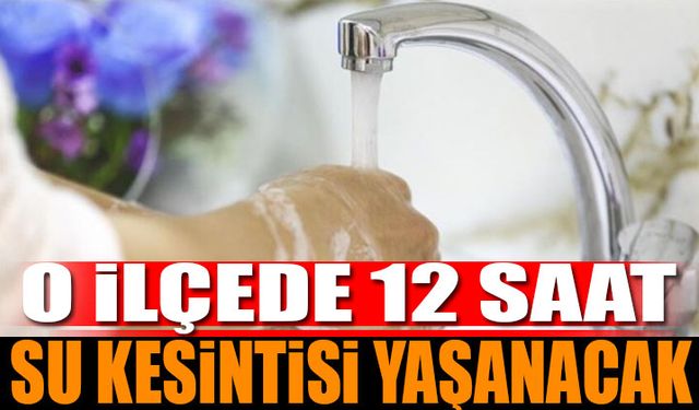 Yalvaç'ta 3 Ağustos Perşembe Günü 12 Saat Su Kesintisi Yaşanacak