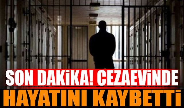 Cezaevinde Hayatını Kaybetti