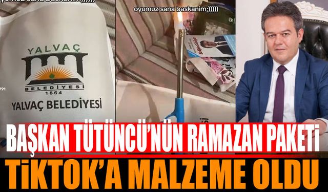 Halil Hilmi Tütüncü’nün Ramazan Kolisi Tiktok'ta Alay Konusu Oldu