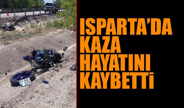 Isparta'da Trafik Kazası 2 Kişi Hayatını Kaybetti