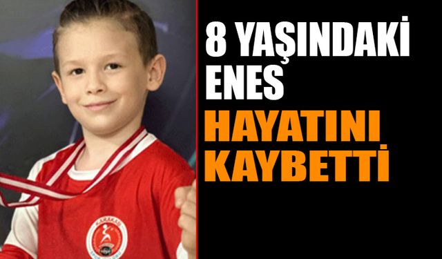 Isparta'da yaşayan 8 yaşındaki Enes Gündaşlı hayatını kaybetti.