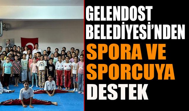 Gelendost Belediyesi'nden Spora ve Sporcuya Tam Destek