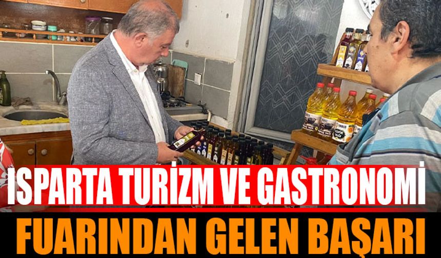 Isparta Turizm ve Gastronomi Fuarı’ndan Gelen Başarı