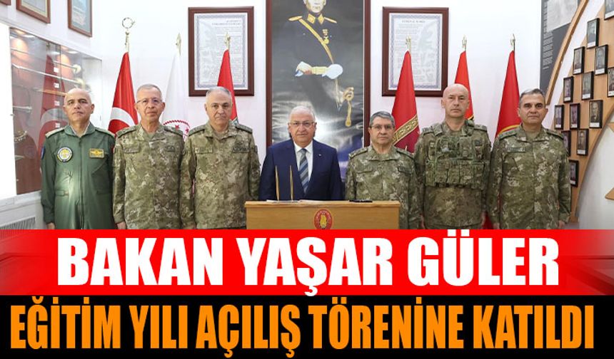 Bakan Güler, Eğitim Yılı Açılış Törenine Katıldı