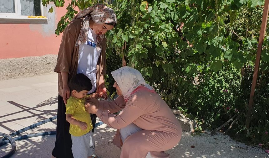 Şarkikaraağaç'ta Sağlığına Kavuşan Sünnet Çocuklarına Ziyaret