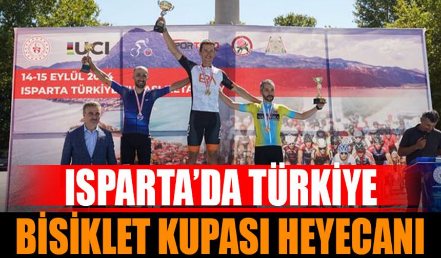 Isparta'da Türkiye Bisiklet Kupası Heyecanı