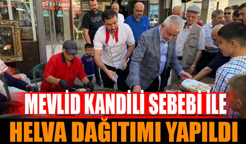 Mevlid Kandili Dolayısıyla Helva İkramı Gerçekleşti