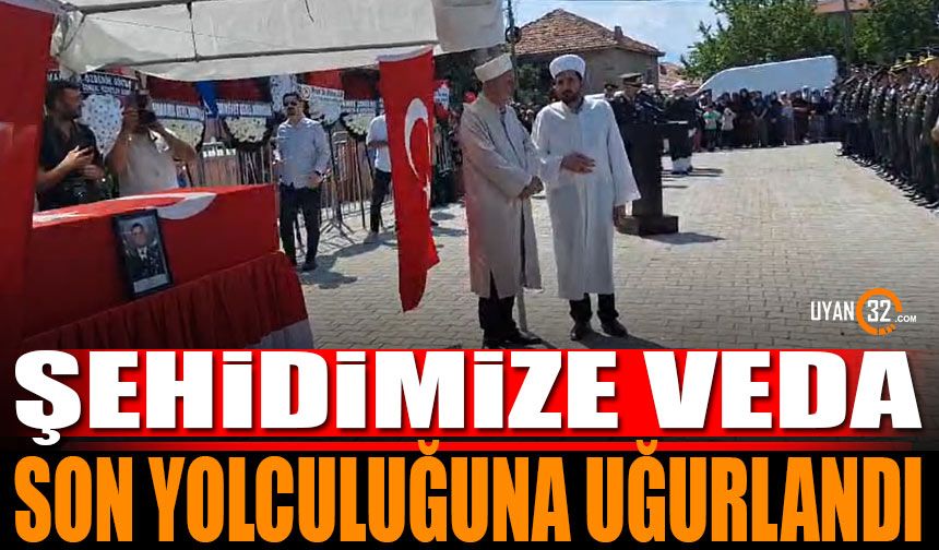 Şehidimize Veda Osman Ayan, son yolculuğuna uğurlandı