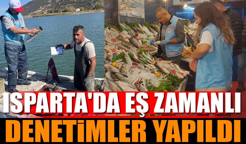 Eş Zamanlı Su Ürünleri Denetimleri Yapıldı