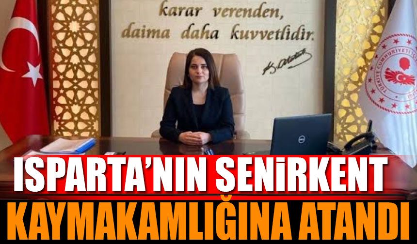 Seda Gür Senirkent'e Atandı