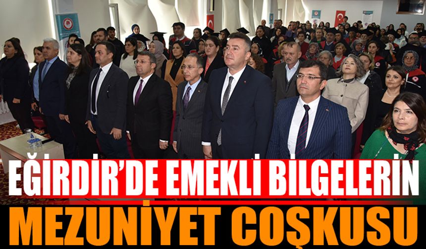 Emekli Bilgeler Üniversitesi’nde Mezuniyet Coşkusu