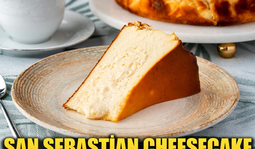 Ev Yapımı San Sebastian Cheesecake Tarifi