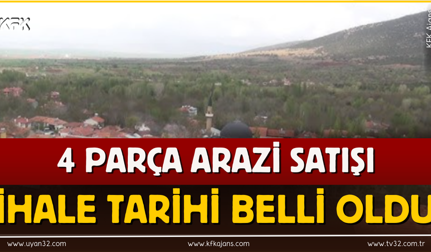 4 Parça Arazi Satışı: Yatırımcılarını Bekliyor