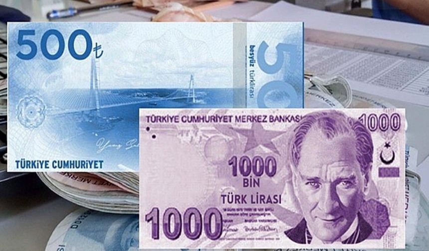 500 TL ve 1000 TL'lik banknotların görselleri paylaşıldı!