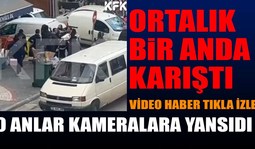 Isparta'da kadınların kavgası ortalık bir anda karıştı (video haber)