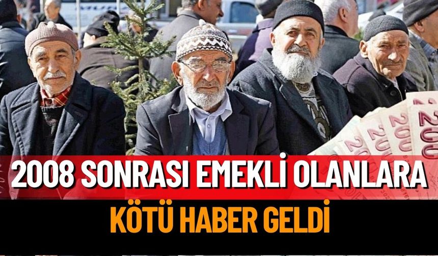 2008 Sonrası Memur Olanlara Kötü Haber