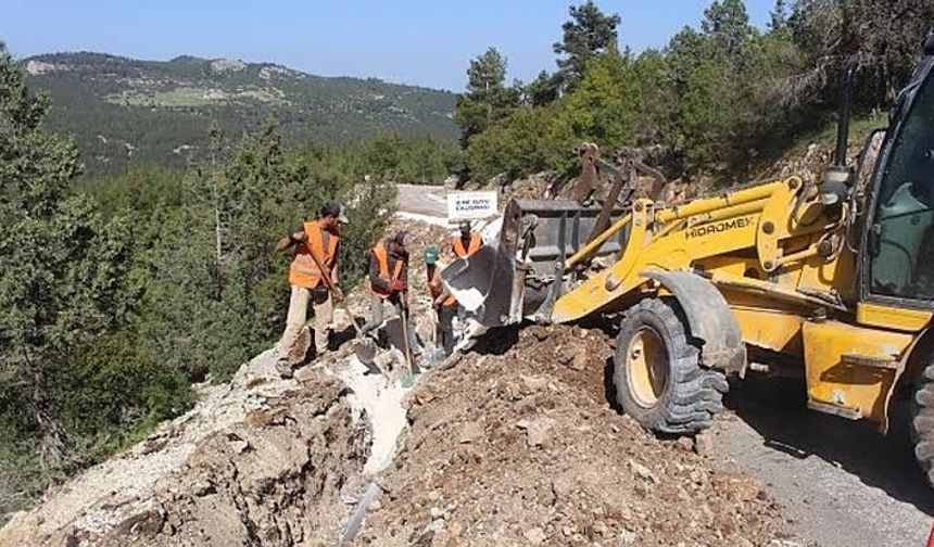 ASAT’tan Korkuteli’de 28 kilometrelik içme suyu çalışması