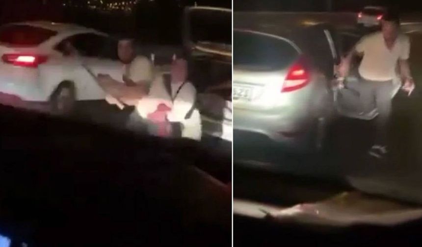 Ankara'da Trafikte Balta Dehşeti! Baba-Oğul Gözaltında