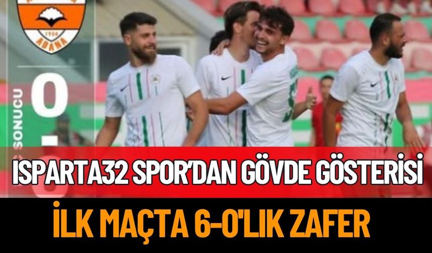 Isparta32spor’dan Gövde Gösterisi