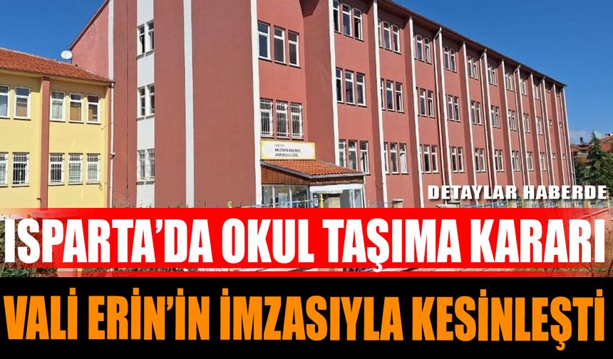 Okul Taşıma Kararı Vali Erin’in İmzasıyla Kesinleşti
