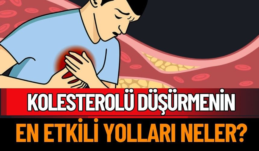 Kolesterolü Düşürmenin En Etkili Yolları