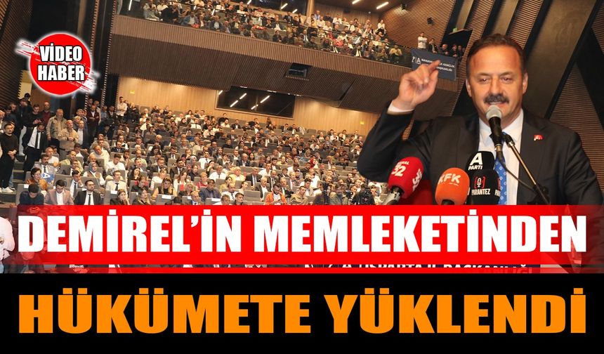Demirel'in Memleketinden Hükümete Yüklendi